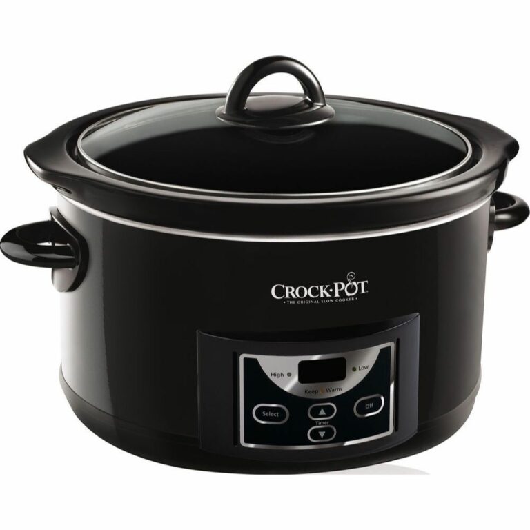 Zip Slow Cooker Black Oval 3.5L HouseSmile